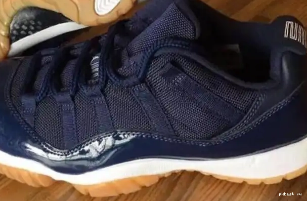 Authentic Gum Navy 11 Air Low Jordan 0522
